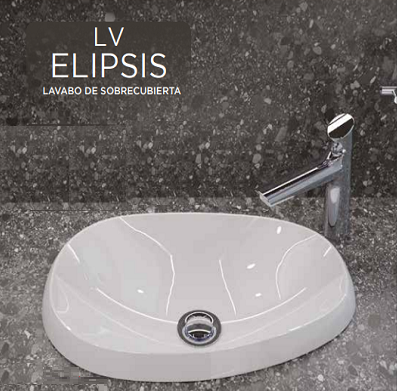 HELVEX Lavabo LV Elipsis - COMERCIALIZADORA 3R